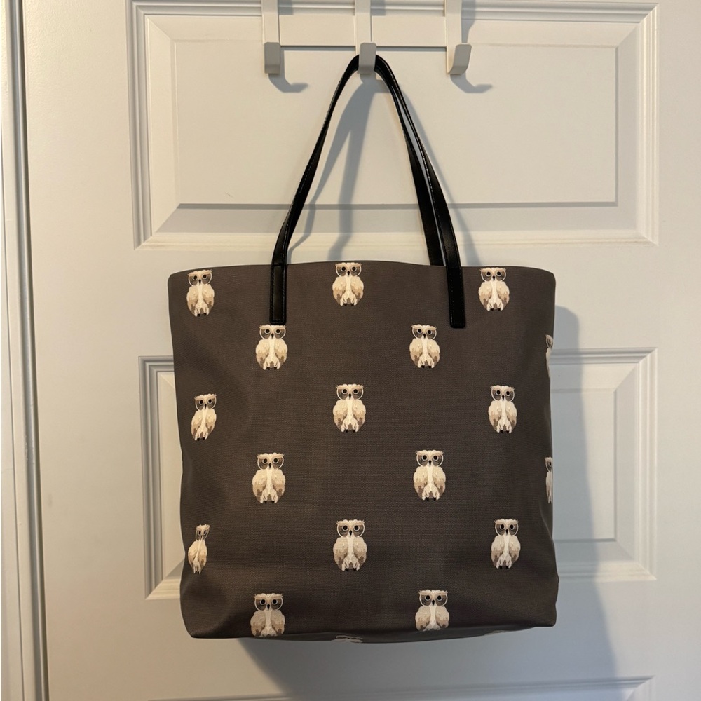 Kate Spade NWOT Owl Print Tote - Picture 2 of 7